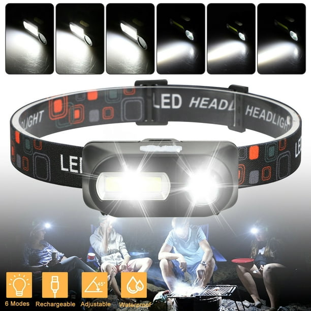 USB Rechargeable LED Headlamp Headlight Head Lamp Torch Flashlight Waterproof USB Rechargeable LED Headlamp Headlight Head Lamp Torch Flashlight Waterproof